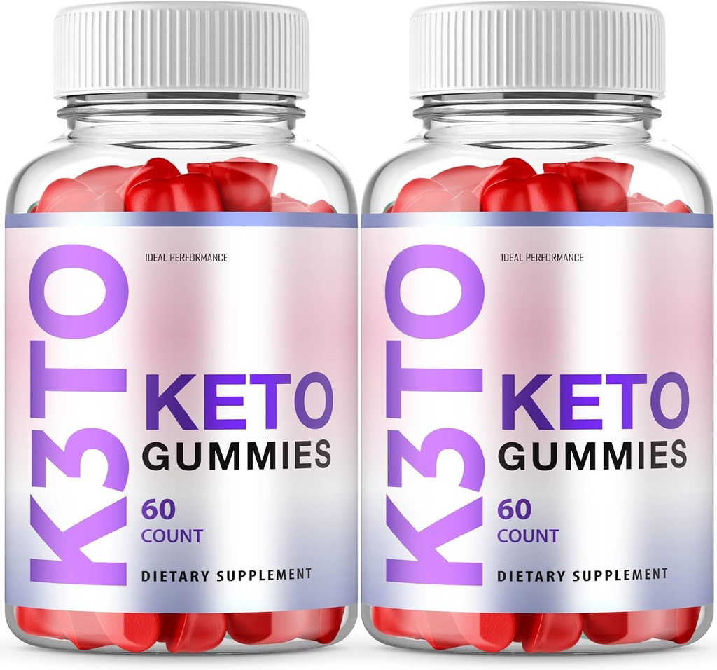 IDEALNE TULEMUSLIKKUS (2 Pack) K3TO. Ketos Gummies K3TO Gummies K3 to Gummies (120 Gummies)