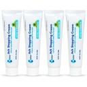 (4 Pack) Globe Extra Strength Itch Stopping Anti-Itch Cream 1,5 Oz Histamiini Blocker, Difenhüdramiin HCl Topical Analgesic & Tsink Acetate Nahakaitsevahend leevenduseks kõige välimine sügelus