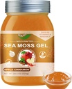 Seamoss Raw Gel with Irish Sea Moss,Sea Moss Supplement-Immune Support-18.5OZ Sea Moss Advanced (Apple Cinnamon)