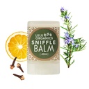 Sniffle Balm Stick resistentsuse õli, eeterlikud õlid segu ummistuste, köha ja nahahooldus, Sniffle kork, Rindkere Rub ummistuste ja ninapalsam - (varaste õli lõhn 0,35 Oz)