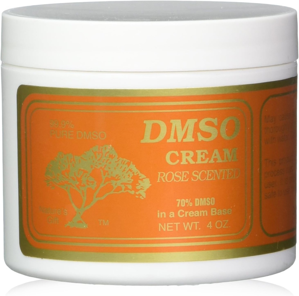 DMSO Cream, Rose Scenter, 4 Oz