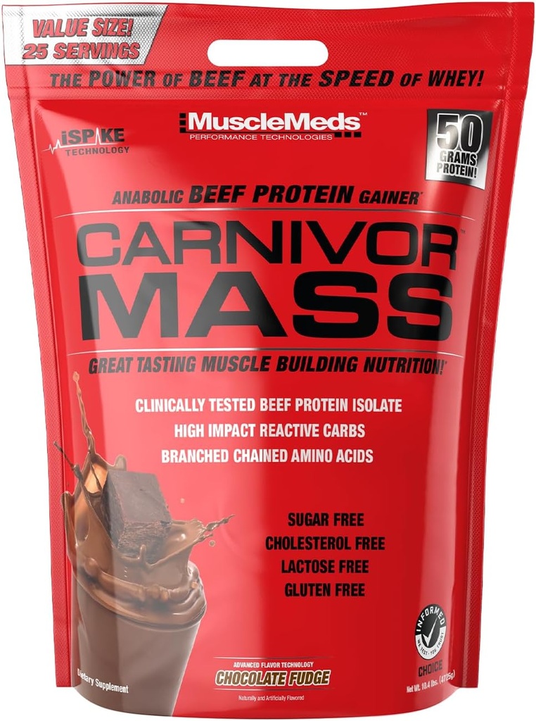 Chocolate Fudge Carnivor Mass 10lb poolt Lihased