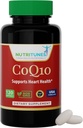 CoQ10 100mg Softgels - kõrge neeldumisvastased antioksüdandid südame tervise, energiatootmise ja rakutoe jaoks - mitte-GMO, gluteenivaba - 120 Softgels, 4-kuuline pakkumine