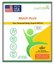 Live to Shine Multi Plus Topical Patch - USA Made - 30 päeva pakkumine naistele ja meestele