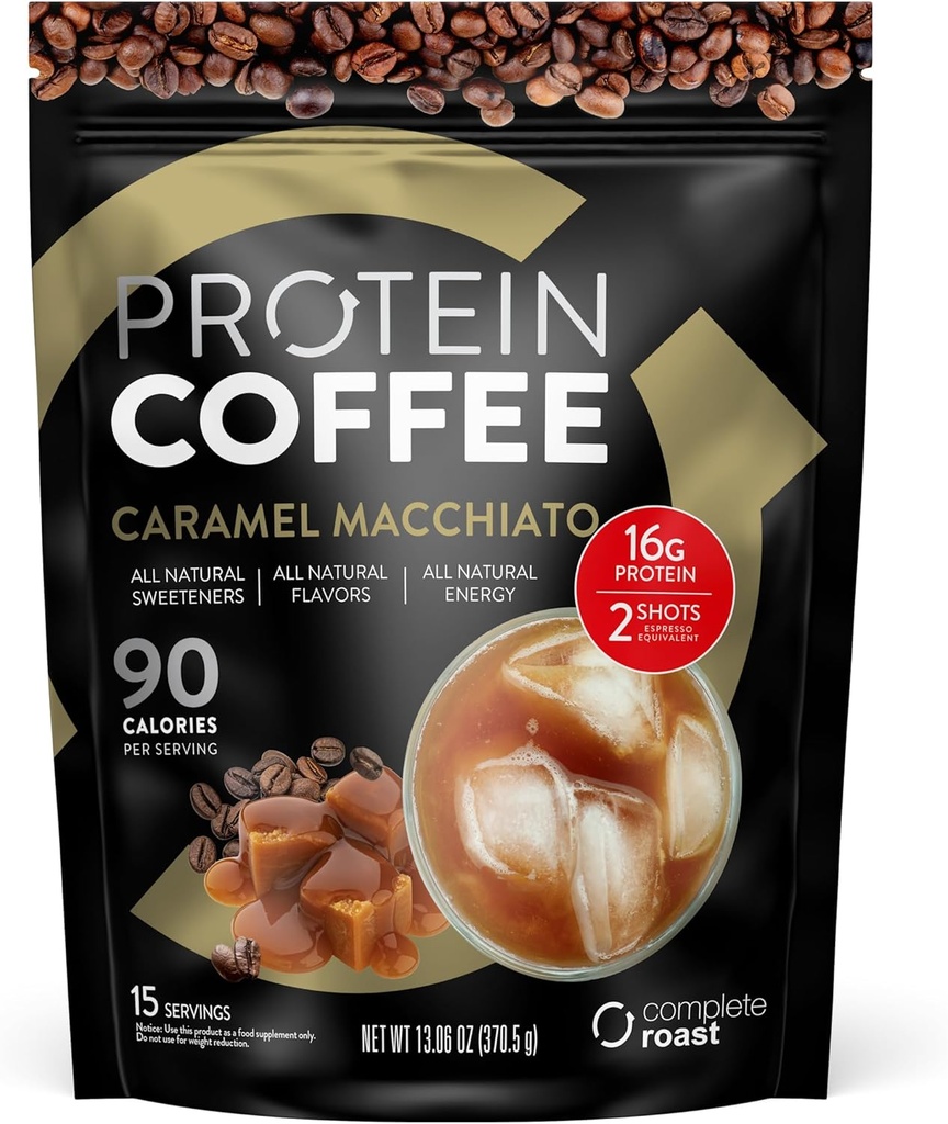 Täielik röstitud karamelli Macchiato kohviproteiin