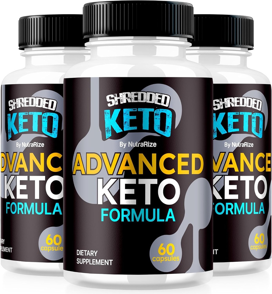 (3 Pack) Hakitud Keto pillid, Premium Keto Shred kaalulangus kapslid, kõik looduslik Keto täiendada toetada Fitness ja keha eesmärgid, Ametlik ShreddedKeto kommentaare (180 kapslit)