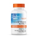 Arsti parim looduslik vitamiin K2 MK7 täiendus meestele ja naistele - luu tervise tugi, 100 mcg vitamiin K-2 MK-7 kapslid MenaQ7, kaltsiumi tugi, Non GMO, Vegan - 60 Veg Caps