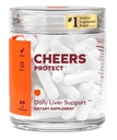 Cheers Protect | Daily Maks Supplement for Drinkers with L-Cysteine + DHM | Suurendage Glutatiooni taset | 30 annust | tsüsteiin, dihüdromüüritsetiin, piimaohakas, okkaline pirn, B-vitamiinid, ingver