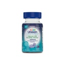 Unisom Simple Slumbers Kids Drug-Free Sleep Aid Gummies 30-Count, Melatoniin 0,5mg, Viinamarja