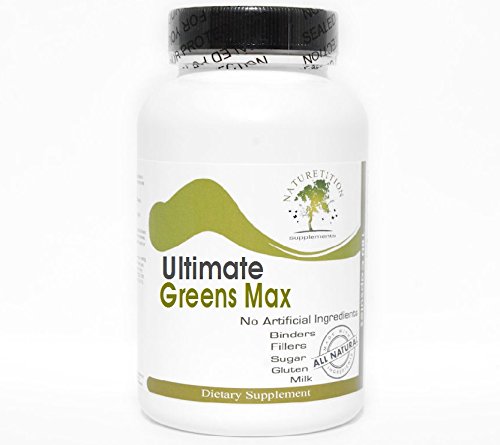 Ultimate Greens Max - Kelp Bladderwrack Dulse Clubmoss Iiri Moss Gentian ~ 90 kapslit - ei lisaaineid ~ Looduslisandid
