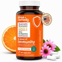 A Immuunsuse annus Quercetin koos C-vitamiini ja tsinkiga, D-vitamiin, 500mg Quercetin Bromelain koos Echinacea & B-vitamiinidega, Lung Immune Support Supplement 7 in 1 Immunity Defense Booster (60 Count)