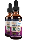 Bright Lungs - Lung Detox Support Supplement, mis aitab säilitada üldist kopsude ja hingamisteede tervist - Grindelia, Lobelia, Lagrits, Wild Cherry & More!