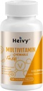 Rasked väikelapsed Multivitamiinid, Lapsed Näritav D3-vitamiin, C-vitamiin, B12-vitamiin, B6, A-vitamiin, E ja tsink immuunsuse toetamiseks ja terviseks, 120 närimistabletti