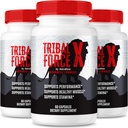 (3 Pack) Tribal Force X kapslid, TribalForceXL Max Performance Support For Men, TribalForce X Kõik looduslikud pillid, TribalForces XXL Meesvalem kestev energia, TribalForces X Review (180 kapslit)