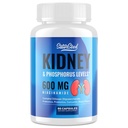 Neerude puhastamine Detox & Remont - Neerude tugilisa 600mg niatsiinamiidiga, kitosaani oligosahhariidiga, kurkumiin, probiootikumid - fosfor Binder - 60 kapslit