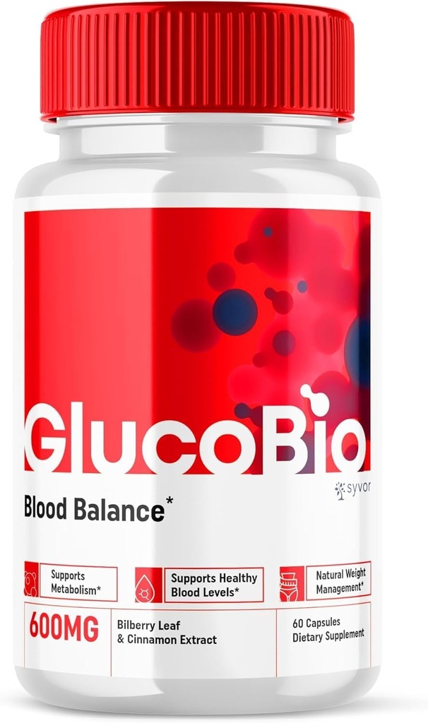 GlucoBio Health and Wellness Support Capsules Gluco Bio Pills, Gluco Bio Natural Vitamin General Health and Wellness Formula Glycogen Support Supplement, BioGluco Multivitamiini kapslid (60 kapslit)
