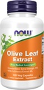 NOW Foods Supplements, Olive Leaf Extract with Echinacea Extract 4%, Extra Tugevus, Vaba Radical Scavenger *, 100 Veg kapslid