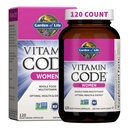 Eluaed Multivitamiin Naistele, Vitamiin Kood Naiste Multi - Terve toit Naised Multivitamiinid, Raud, Folaat Mitte Foolhape, A-vitamiin ja probiootikumid Naiste Energia, 120 Taimetoit Kapslit