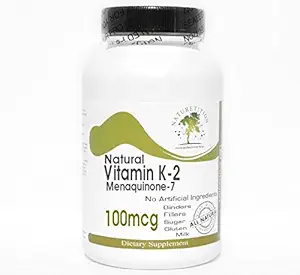 Looduslik vitamiin K-2 100mcg Menakinoon-7~200 Kapslid - Ei Lisaaineid ~ Looduslisandid
