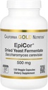 California Gold Nutrition Epicor®, Kuivatatud Pärm Fermentaat, 500 mg, 120 Veggie kapslit