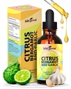 KIKI Green Liquid Citrus Bergamot & Küüslauguekstrakt - Citrus Bergamot täiendus südame tervisele, immuunsüsteemi tugi ja tervisliku vananemise mitte-GMO, Gluteenivaba täiendus 2 Fl Oz.
