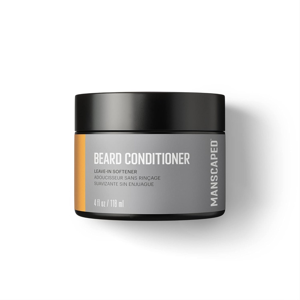 MANSCAPED® UltraPremium Beard Conditioner, Leave-in Softener toiteõlide ja antioksüdantidega, Shea Butter, Eucalyptus, Lavendel, Kookosõli hüdraadid ja taastab niiskuse, (4 oz)