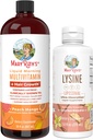 MaryRuth Organics Lüsiin Liposomal (Snickerdoodle) & Multivitamiin Vedelik + Juuksekasv | Clean Label Project Verified® | Immune Support, Beauty & General Health | Vegan, Non-GMO, Gluteenivaba