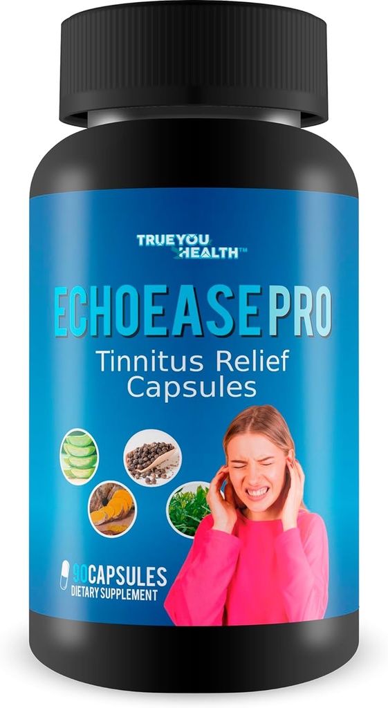 Pro EchoEase Tinnitus Relief Kapslid - Meie parim Echo Ease Tinnitus - Tinnitus & Kõrvatugi Valem - Looduslik Tinnitus Ravi - Taimne Tinnitus Abi - Kõrvarõngas Relief - Kõrvarõngas Reljeef