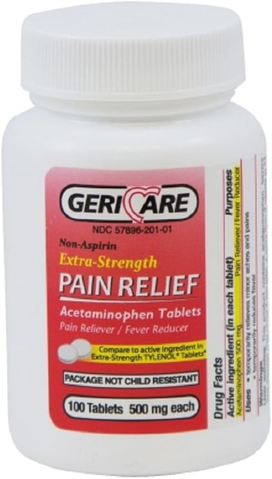 Mckesson 60- 201- 01 Valu leevendav tablett 500 mg Tugevus - 12 pudelit