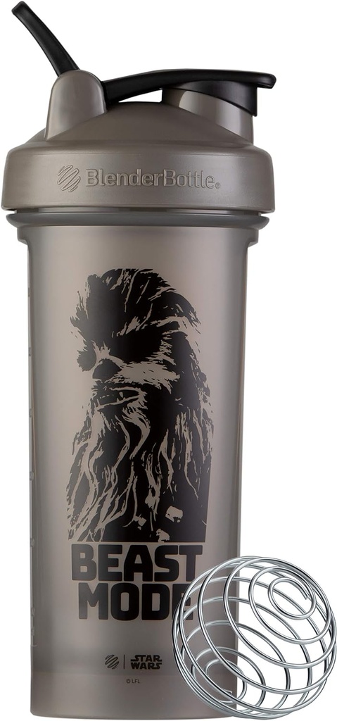 BlenderBottle Star Wars Klassikaline V2 Shaker pudel sobib ideaalselt valgu raputamiseks ja enne treeningut, 28-kordne, Beast Mode
