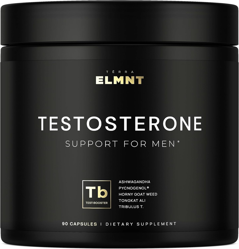 21 800mg Testosterooni Booster Meestele 8X Tugevus w. Ashwagandha, Tongkat Ali, Pycnogenol, Tribulus - Total T Testosterooni Täiendus Meestele Libiido Test Booster + Lihaste Ehitaja Pillid