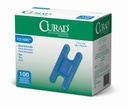 Curad Knuckle, Woven Blue Detectable Bandage, 100 krahv