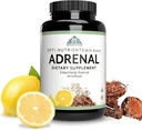 Optimaalsed tervishoiusüsteemid Opti-Adrenal | Adrenal Restore Supplement | Adrenal Powder, näärmed, Rhodiola Juur & 10+ Peamised toitained | 90 kapslit...