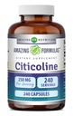 Amazing valemid Citicoline 250 Mg | Kapslite täiendus | Non-GMO | Gluteenivaba | Valmistatud USAs (240 Count)