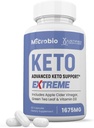 Microbio Keto ACV Extreme Pills 1675MG Keto Support Blend Kapsel Alternatiivne Keto ACV Gummies Formuleeritud Apple Siider Äädikas Ekstra Neitsioliiviõli Pulber Roheline tee Leaf 60 kapslit
