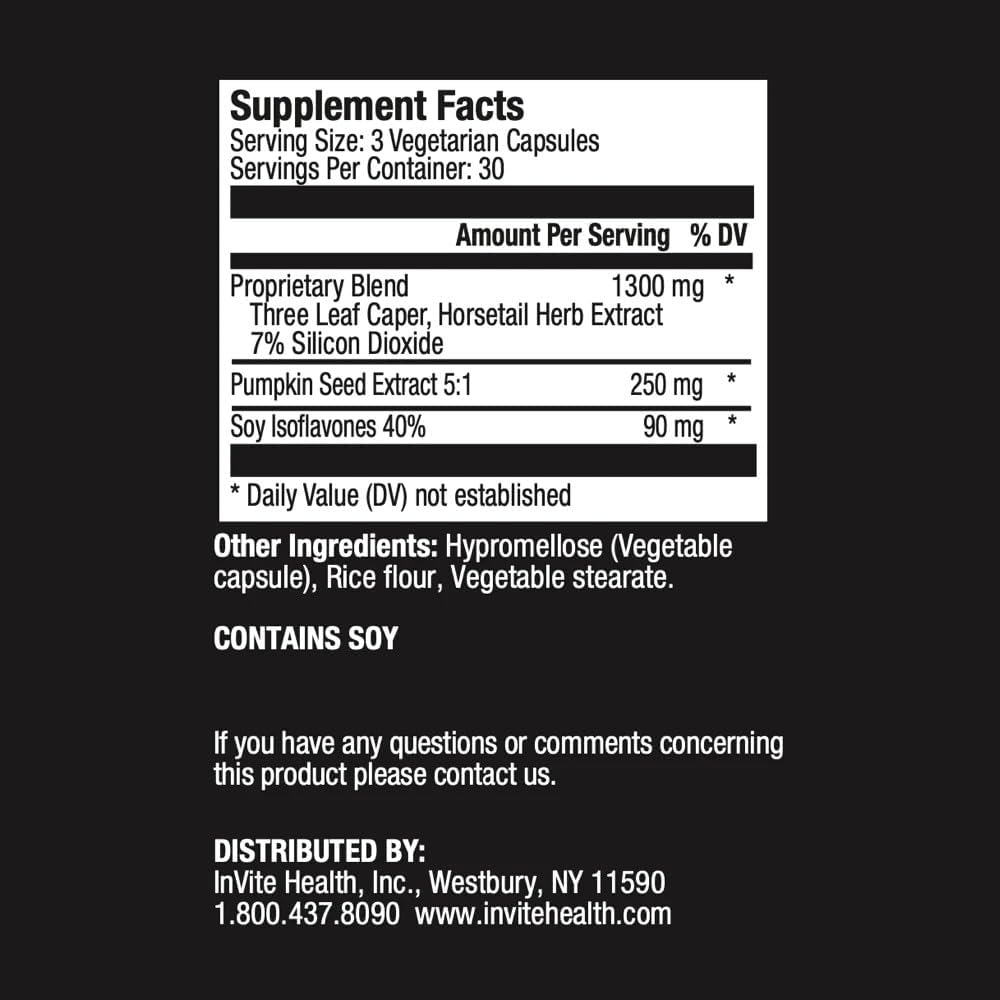 Invite Health Herbal Bladder Hx - Support Supplement - Supports Healthy Kidney and Bladder Function - Non-GMO Dietary Supplement - 90 Vegetarian Capsules - 30 Day Supply (2-Pack)