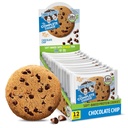 Lenny & Larry’s The Complete Cookie, Chocolate Chip, Soft Baked, 16g Taimeproteiin, Vegan, Non-GMO, 4 Ounce Cookie (Pack of 12)