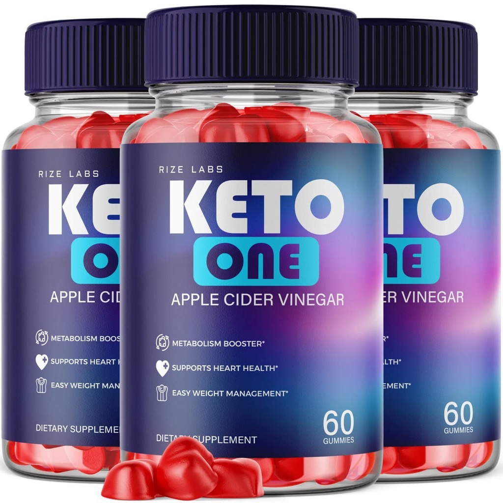 Rize labs - Keto One ACV Gummies for Weight Los - koos Apple Siidri äädikaga - Advanced Formula Energy Supplement Burns Belly Fat (180 Gummies)