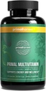 Primal Harvest Multivitamiin naistele ja meestele A-vitamiin, C-vitamiin, D- ja E-vitamiin, vitamiin B12, B6, biotiin, tsink Toidulisandid (30 kapslit)