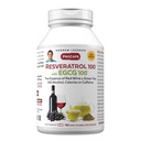 ANDREW LESSMAN Resveratrol-100 EGCG 100mg - 180 kapslit - kaks looduslikult esinevat antioksüdanti, ilma alkoholi või kofeiinita.