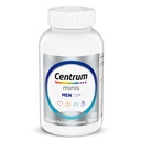 Centrum Minis Silver Multivitamiin meestele 50 Plus, multivitamiinid / multimineraalsed toidulisandid, D3-vitamiin, B-vitamiinid ja tsink, mitte-GMO koostisosad, toetab mälu ja tunnetust vanematel täiskasvanutel - 280 Ct