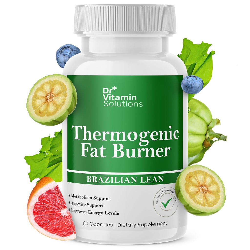 Thermogenic Fat Burner Brasiilia Lean, kaalulangus pillid naistele, talje trimmer ja täiendused puhumiseks naistele ja meestele, 60 kapslit