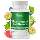 Thermogenic Fat Burner Brasiilia Lean, kaalulangus pillid naistele, talje trimmer ja täiendused puhumiseks naistele ja meestele, 60 kapslit