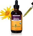 Herb Pharm Sertifitseeritud Orgaaniline Arnica Vedel Ekstrakt Väikese Valu Toetamiseks - 4 Ounce