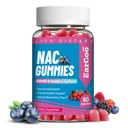 NAC Gummies 800mg, N-atsetüültsüsteiini lisand, NAC-i lisand immuunsüsteemile ja antioksüdandile, mitte-GMO, gluteenivaba, vegan - 60 loendit