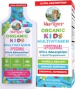 MaryRuth Organics Multivitamiin lastele | Suhkruvaba | Vedelad vitamiinid | Immuunsüsteemi tugilisa | Kognitiivne tervis ja üldine heaolu | USDA orgaaniline | Vegan | Mitte-GMO | 14 Servingut