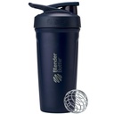 BlenderBottle Sport Isoleeritud roostevabast terasest raputuspudel traadiga viskiga, 24-kordne, merevägi - sportlaste ja fitness-entusiastide valgu raputamine ja hüdreerimine, lihtne segamine, hoiab joogid külmad, lukustatavad lidid