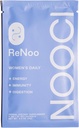 NOOCI ReNoo Naiste igapäevane pulber energia, immuunsuse, seedimise jaoks | Reisi suurus | Suhkru lisamata jätmine | Mitte-GMO | Vegan | 3 kotikest, roheline tee