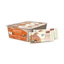 GoMacro MacroBar Organic Vegan Protein Bars - Double Chocolate + Maapähklivõi Chips (2.3 Ounce Bars, 12 Count)