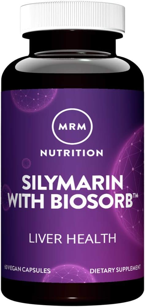 MRM, silymarin with BioSorb, Milk Thistle Extract, 60 Veggie Caps